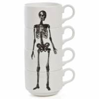 фотография Чашки Скелет Bone Cups (4 шт.)  - 1295 р.