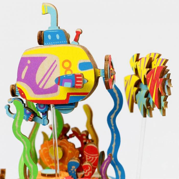 фотография 3D конструктор - музыкальная шкатулка Robotime «Under The Sea»  - 890 р.