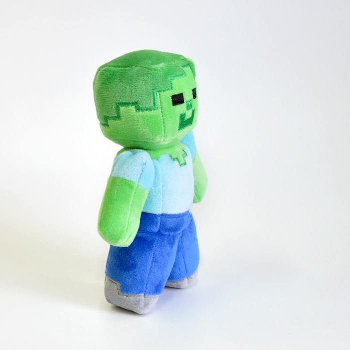 фотография Плюшевая игрушка Зомби Minecraft 15 см  - 450 р.