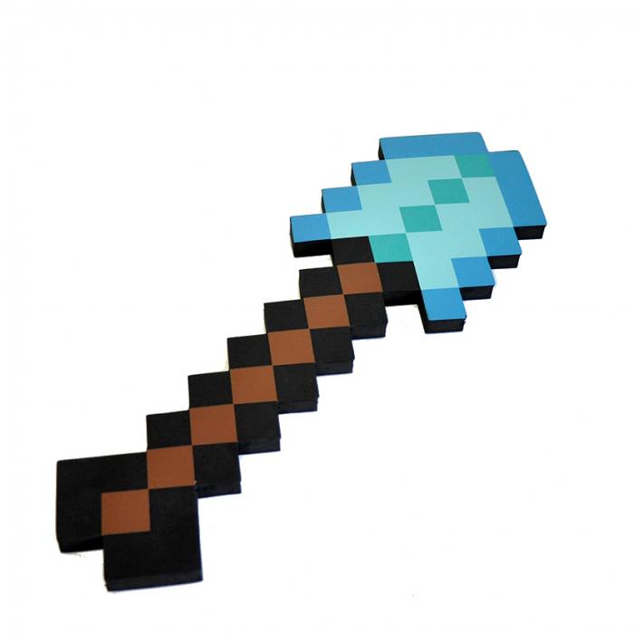 фотография Алмазная лопата Minecraft  - 750 р.
