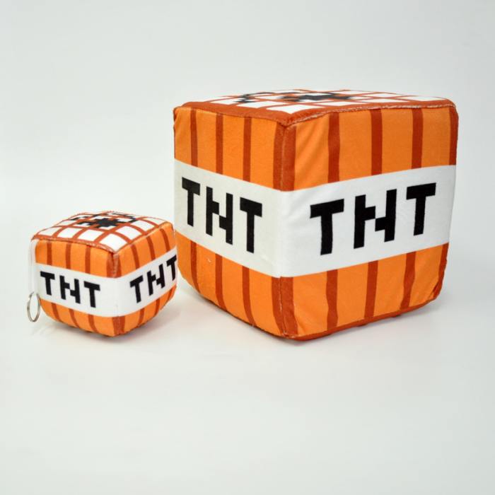 фотография Подушка «Блок TNT» Minecraft 20х20 см  - 690 р.
