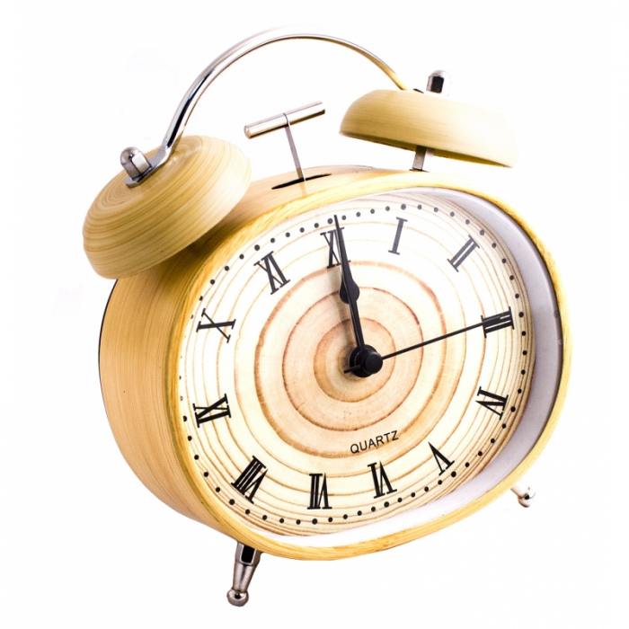 фотография Часы будильник Дерево овал  - 920 р.