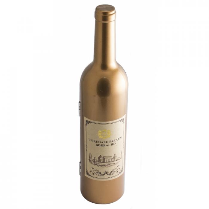 фотография Набор винный бутылка Золотая H=32 см  - 1000 р.