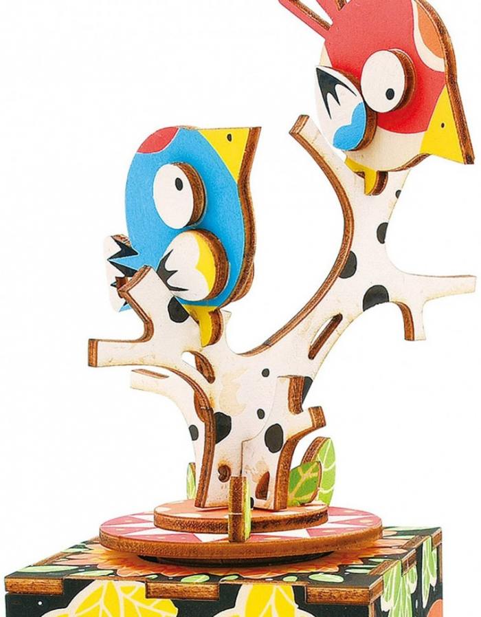 фотография Деревянный 3D конструктор - музыкальная шкатулка Robotime «Song of Bird and Tree» - AM301  - 990 р.
