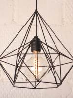 фотография Лампа из медных прутьев с ретро-лампочкой «Бриллиант»  - 3490 р.