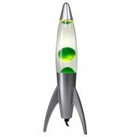 фотография Лампа с воском 35см Rocket Зеленая/Прозрачная  - 1549 р.