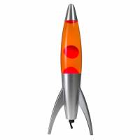 фотография Лампа с воском 35см Rocket Красная/Оранжевая (Воск)  - 1750 р.