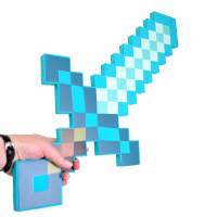 фотография Алмазный меч Minecraft зачарованный Синий  - 639 р.