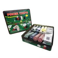 фотография Набор для покера Holdem Light на 500 фишек с номиналом  - 1990 р.
