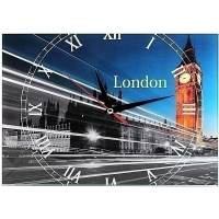 фотография Часы Лондон London 20х28 стеклянные  - 1050 р.