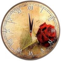 фотография Часы Роза d=28см стеклянные  - 1050 р.