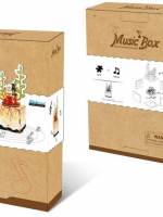 фотография Деревянный 3D конструктор - музыкальная шкатулка Robotime «Spring» - AM302  - 990 р.