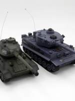 фотография Радиоуправляемый танковый бой T34 и Tiger 1:28 - 99824  - 2990 р.